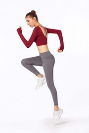 Gloria Backless Shirt - YogaSportWear