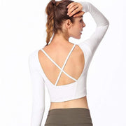 Gloria Backless Shirt - YogaSportWear