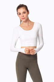 Gloria Backless Shirt - YogaSportWear