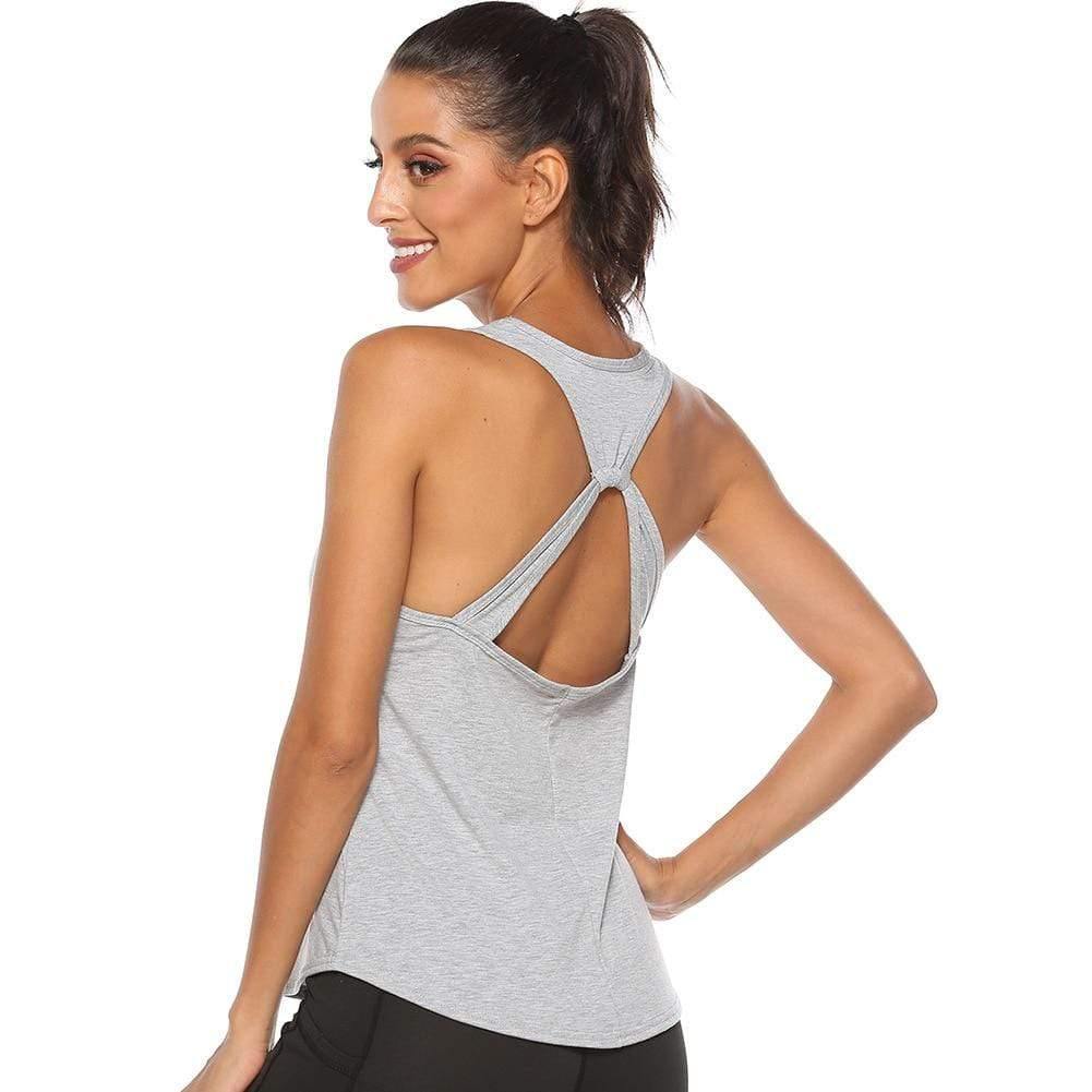 Linda Crossbackless Tank - YogaSportWear