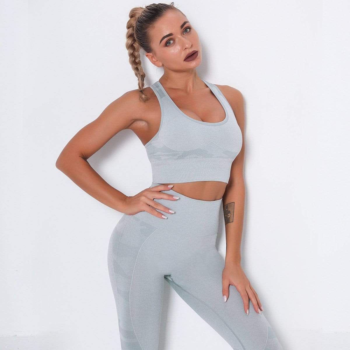 Rosemary Camo Top - YogaSportWear